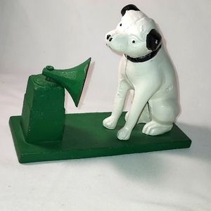 Vintage RCA Dog NIPPER Bank with Phonograph